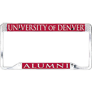 University of Colorado Denver Metal License Plate Frame for Front or Back of Car Officially Licensed Alumni 