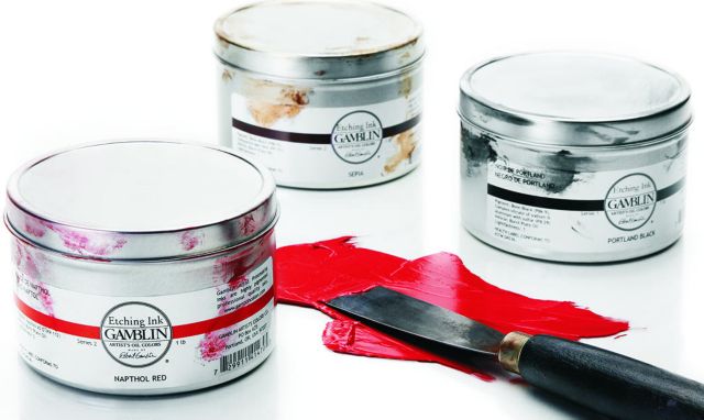 Etching Ink Portland Black 1Lb