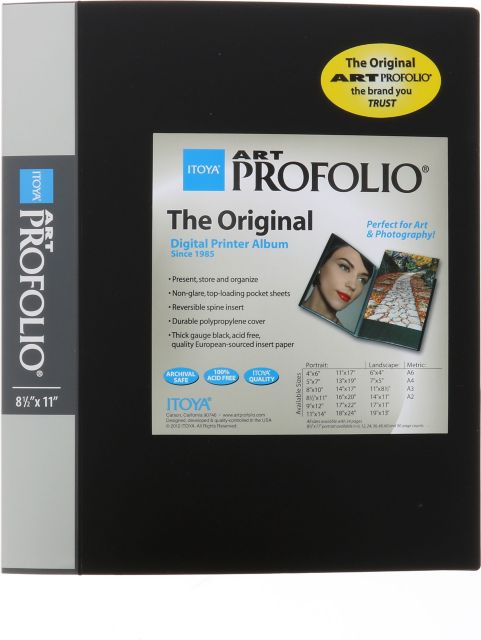 Art Profolio 8-1/2X11 12-Sleeves