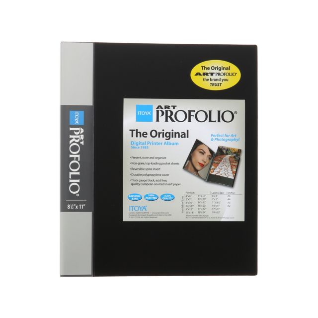ART PROFOLIO -  8-1/2X11 36 SLEEVES