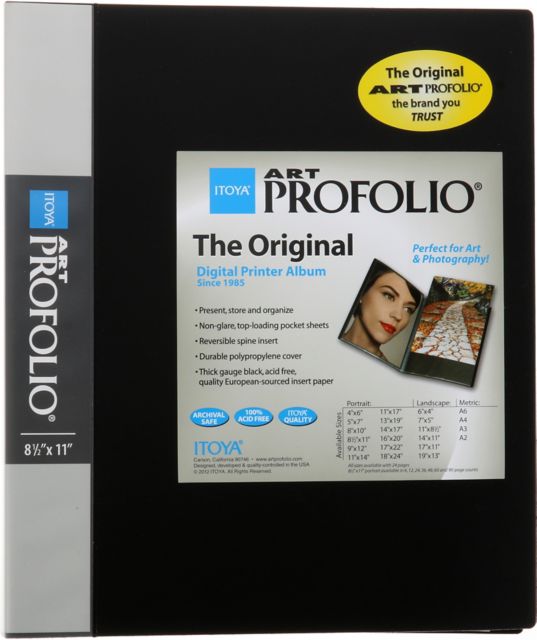 ART PROFOLIO -  8-1/2X11 48 SLEEVES