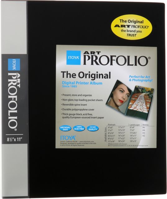 ART PROFOLIO 8 1/2X11 60 SLEEVES