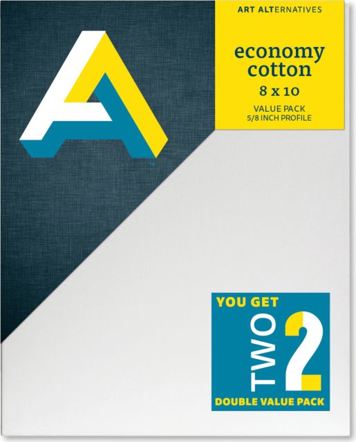 CANVAS VALUE PAK  8X10 2PC