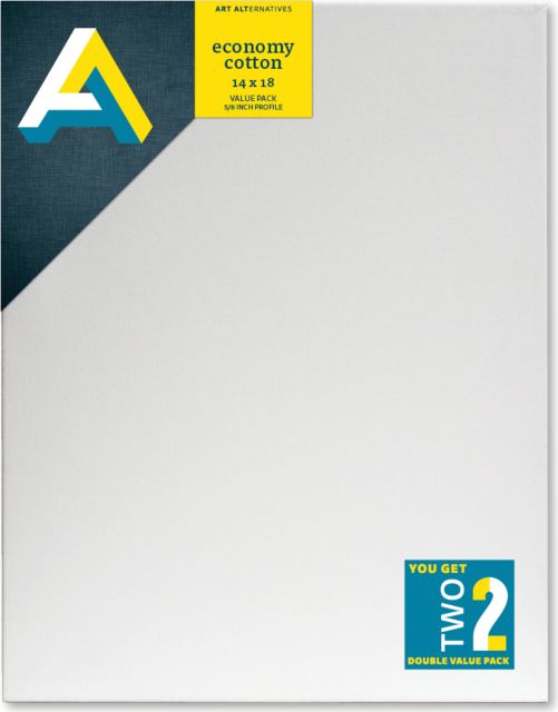 CANVAS VALUE PAK 14X18 2PC