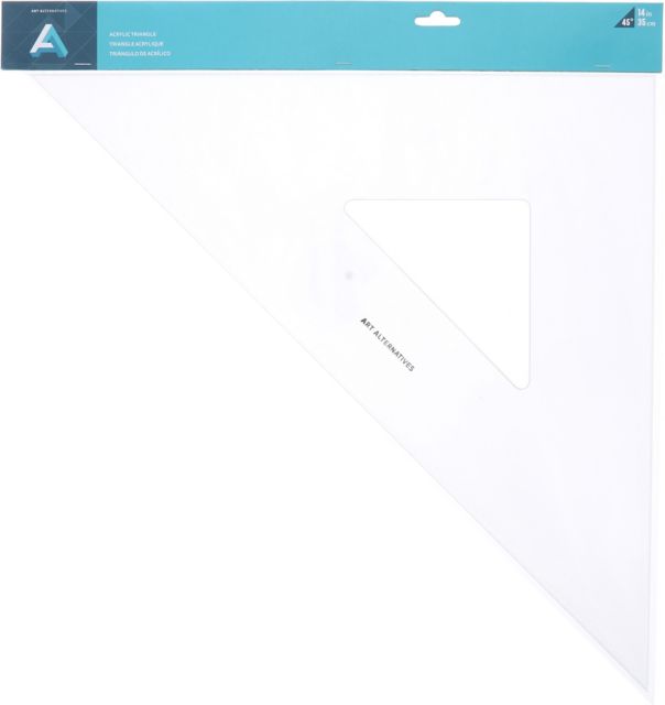 Triangle 14 Inch 45 Degree Ink Edge