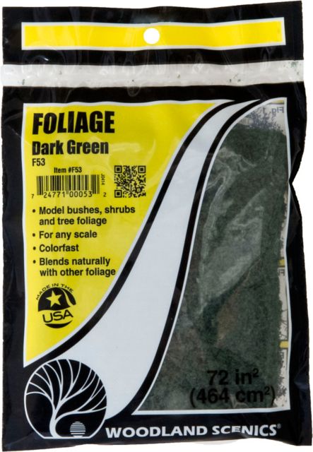 MODELING FOLIAGE DARK GREEN