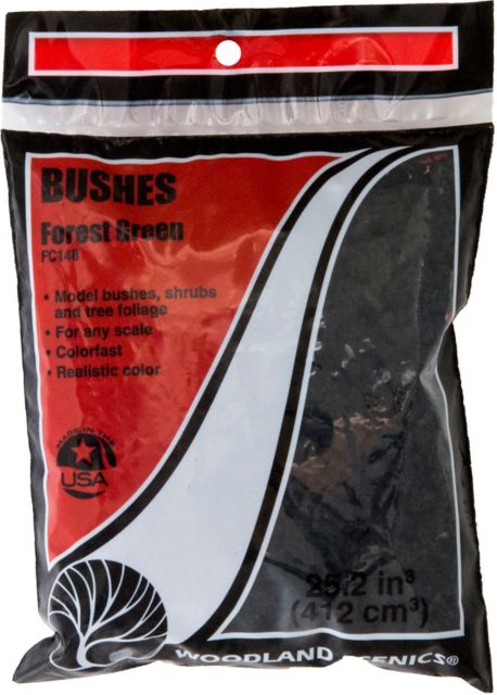 MODELING FOREST GREEN BUSHES CLUMP FOLIAGE