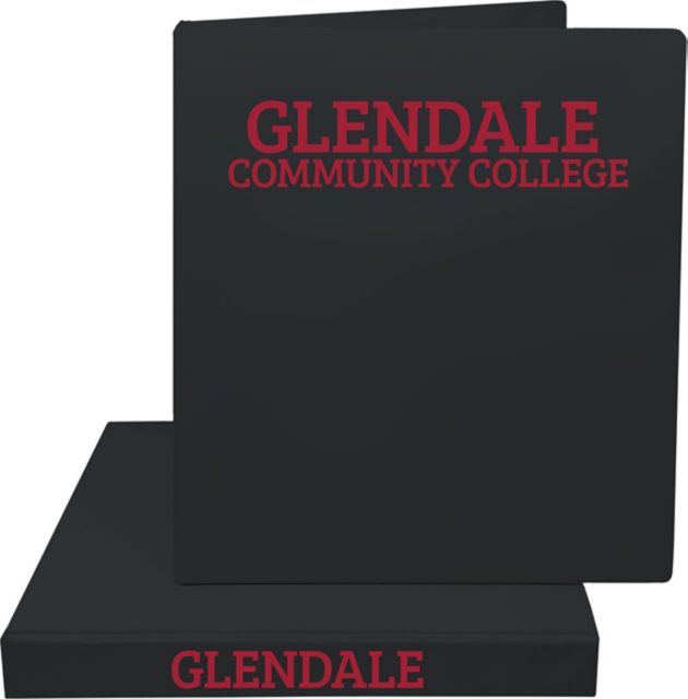 Glendale Community College 1'' Vinyl Binder