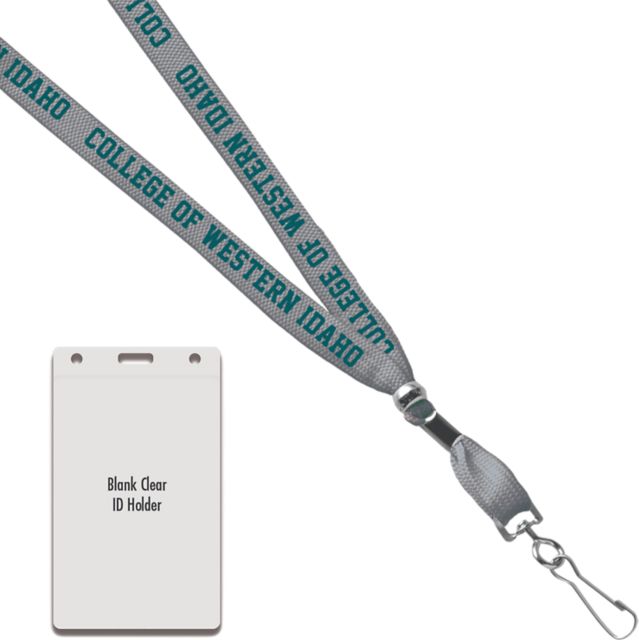 College of Western Idaho Card Dispenser Lanyard