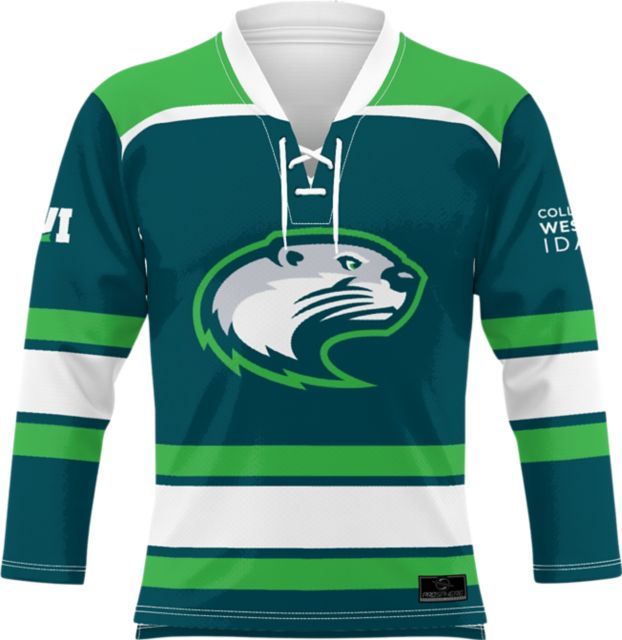College of Western Idaho Hockey #7 Youth Replica Jersey