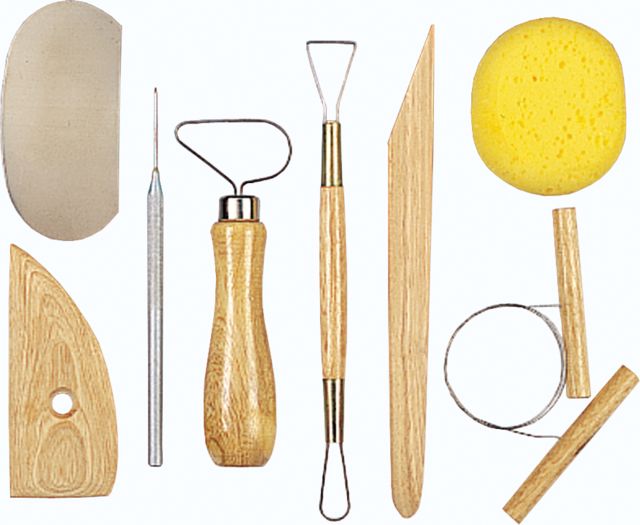 POTTERY TOOL KIT 8PC