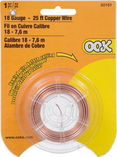 Copper Wire 18 Gauge 25-Foot