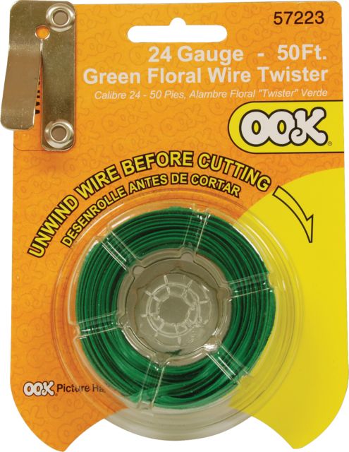 GREEN FLORAL WIRE 50 FOOT