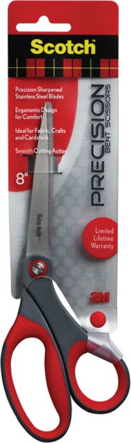 SCISSOR PRECISION BENT 8IN