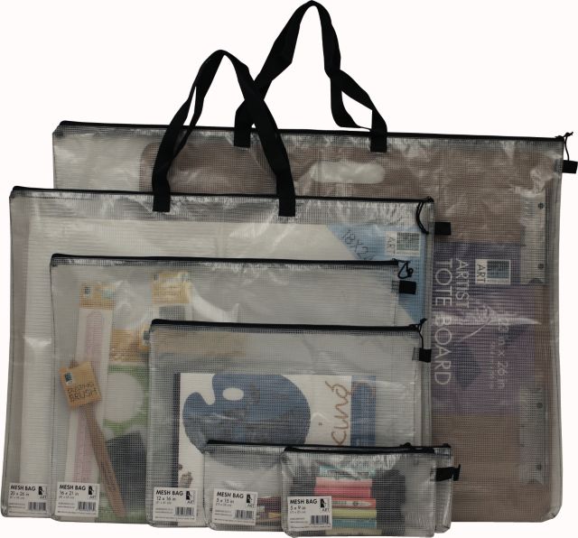 BAG MESH WHITE 12X16