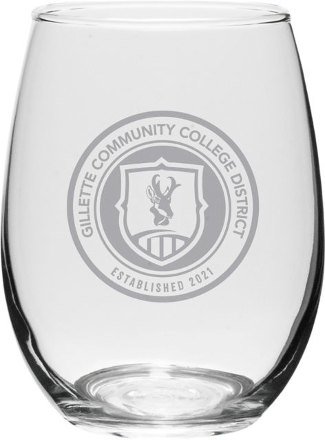 Northern Wyoming Community College  15 oz. Wine Glass
