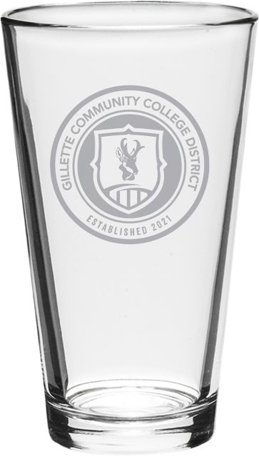 Northern Wyoming Community College  16 oz. Wine Glass