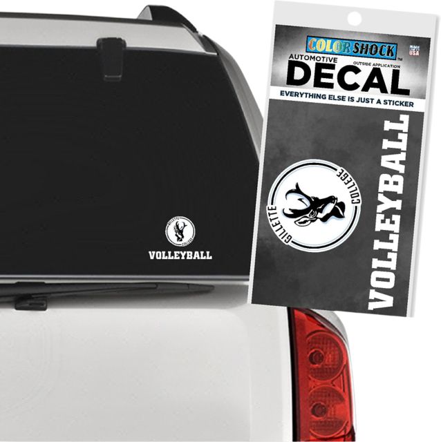 Northern Wyoming Community College  Pronghorns Volleyball Decal