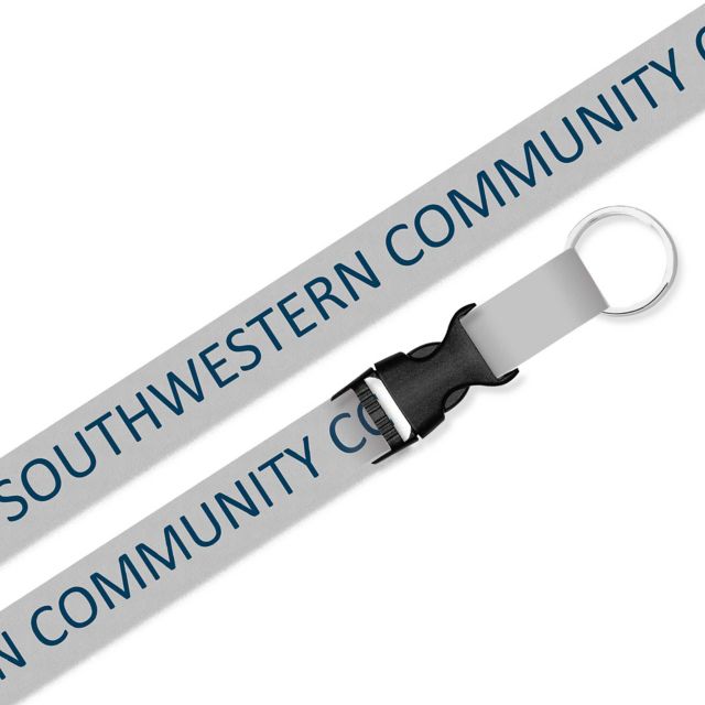 Southwestern Community College Lanyard with Buckle