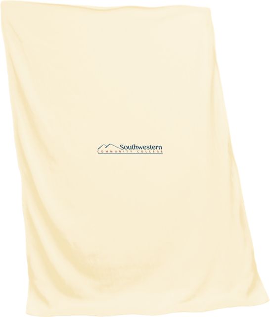 Southwestern Community College 84"x54" Sweatshirt Blanket