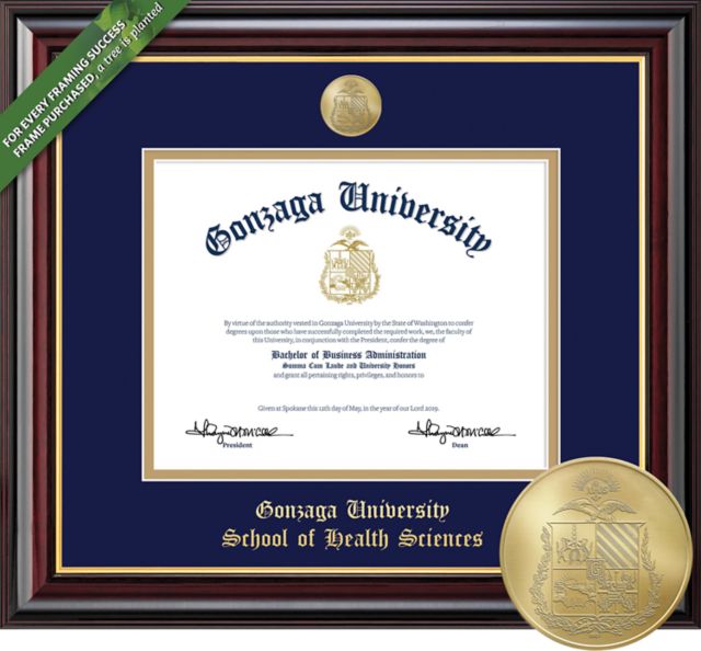 Gonzaga University School of 8" x 10" Windsor Diploma Frame