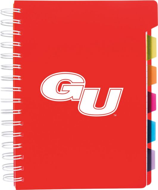 Gonzaga University Notebook with Tabs