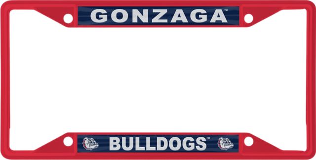 Gonzaga University Bulldogs License Plate Frame
