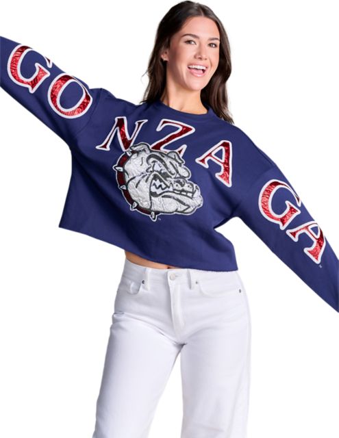Gonzaga University Bulldogs Women's Crewneck Sweatshirt