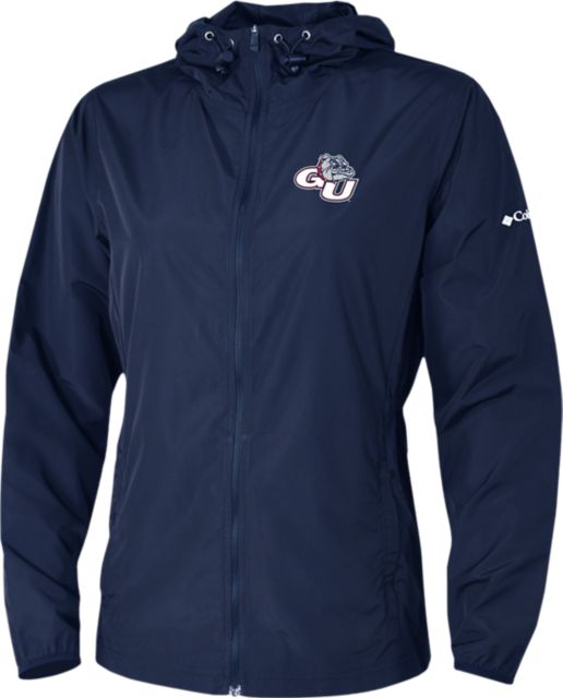 Gonzaga University Bulldogs Women's Full Zip Windbreaker Jacket