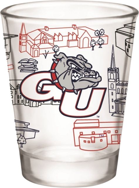 Gonzaga University 2 oz. Collector Glass