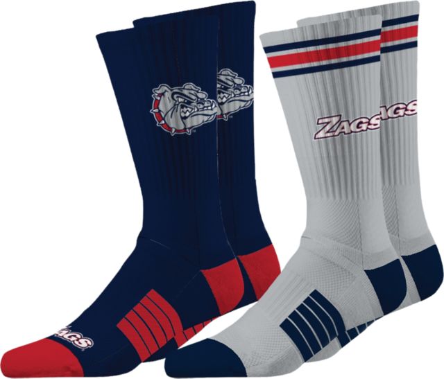 Gonzaga University Premier Socks - 2 Pack