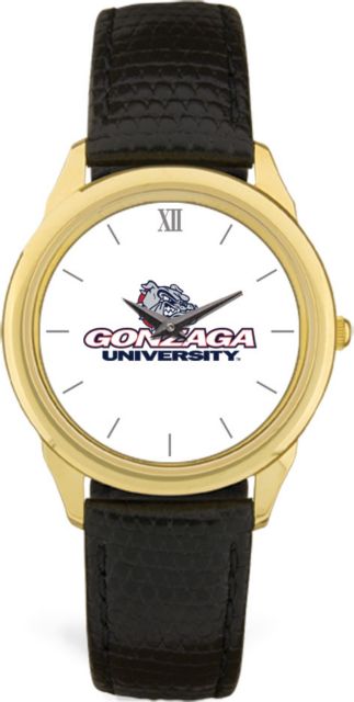 CSI Men's Black Leather  Wristwatch  (Gift Boxed) With Colored Medallion - ONLINE ONLY