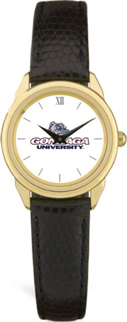 CSI Women's Black Leather Watch(Gift Boxed) With Colored Medallion - ONLINE ONLY