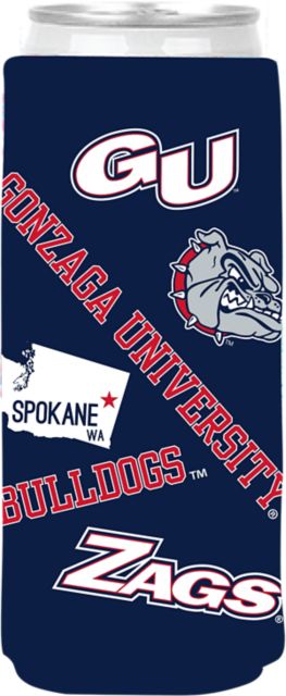 Gonzaga University Bulldogs Slim Can Coozie