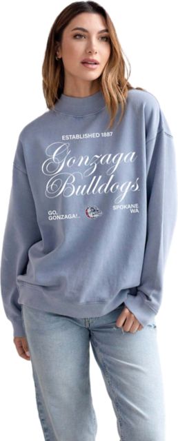 Gonzaga University Bulldogs Women's Nantucket Crewneck Sweatshirt