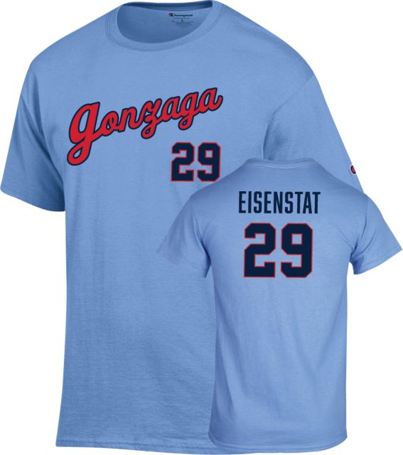 Gonzaga Baseball T-Shirt Tommy Eisenstat - 29 - ONLINE ONLY