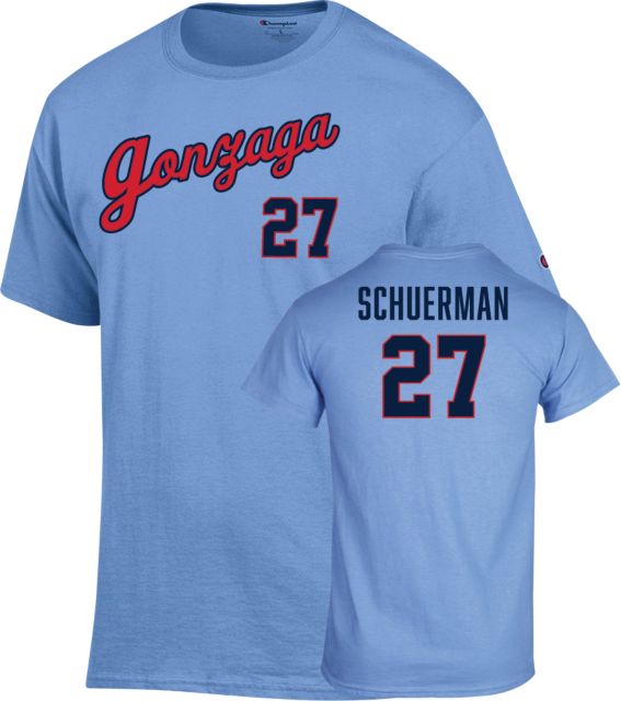 Gonzaga Baseball T-Shirt Rece Schuerman - 27