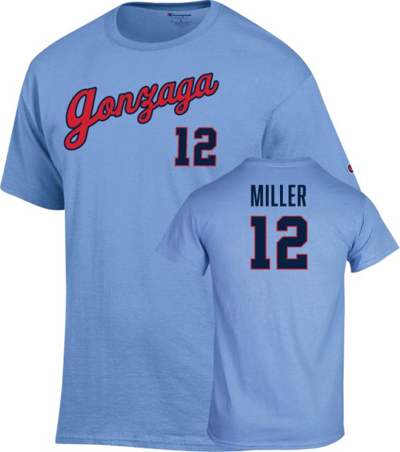 Gonzaga Baseball T-Shirt Peyton Miller - 12