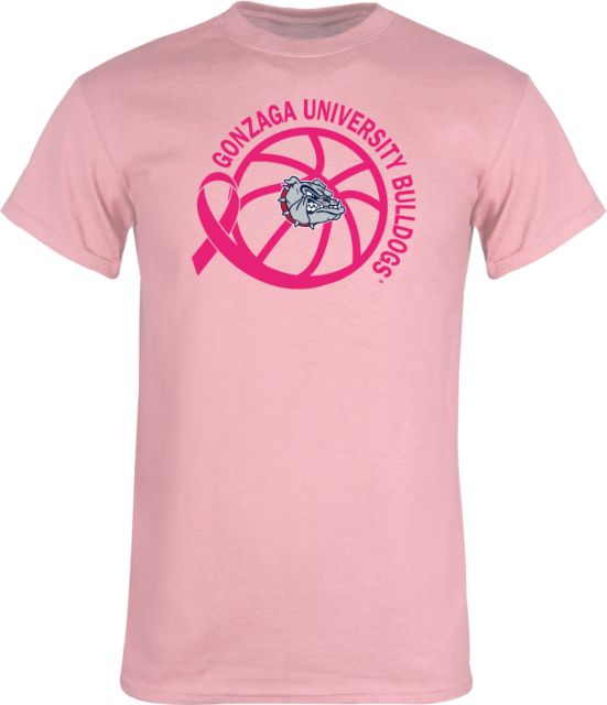 Gonzaga University Breast Cancer Awareness T-Shirt