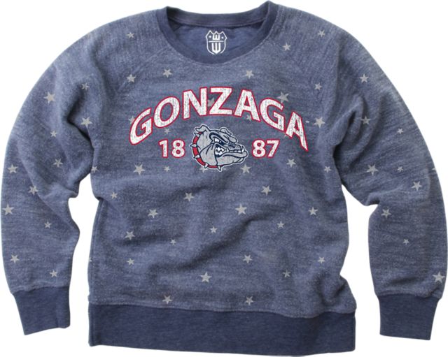 Gonzaga University Girl's Star Crewneck