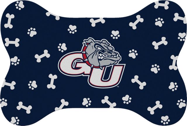 Gonzaga University Bone Shaped Pet Mat