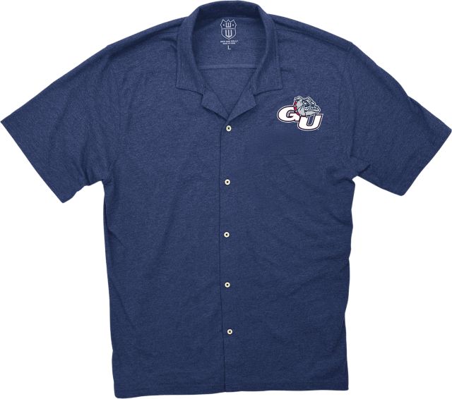 Gonzaga University Youth Button Down Short Sleeve Shirt