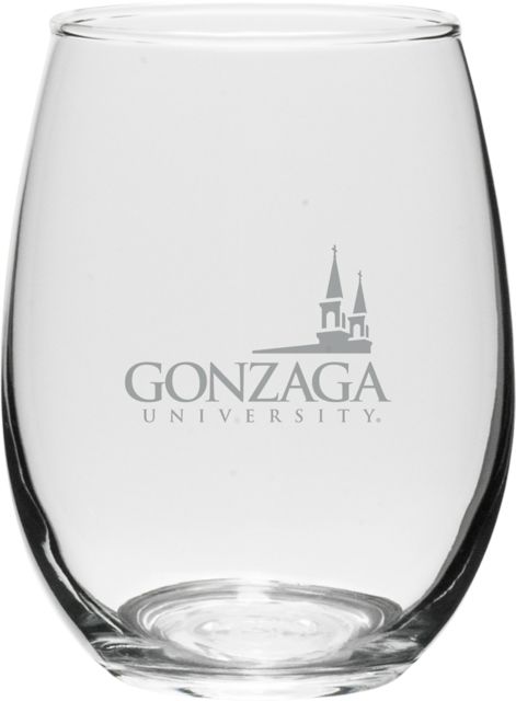 Gonzaga University 15 oz. Wine Glass