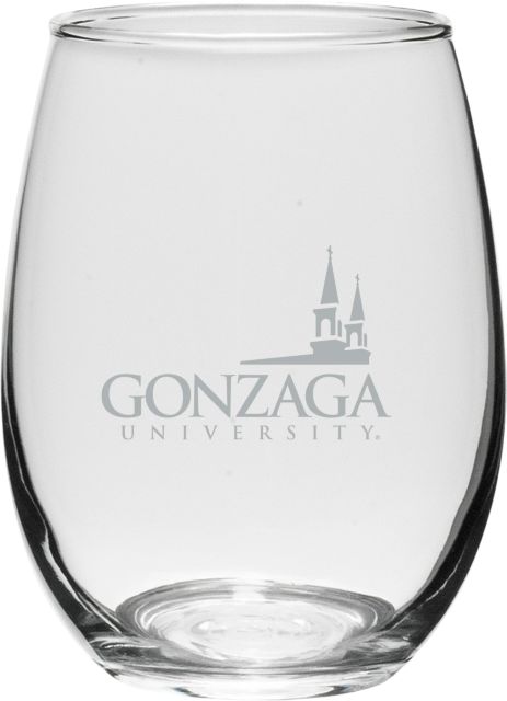 Gonzaga University 21 oz. Wine Glass