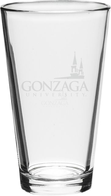 Gonzaga University 16 oz. Mixing Glass