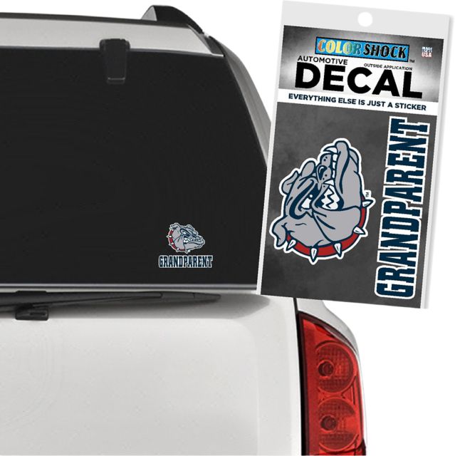 Gonzaga University Bulldogs Grandparent Decal