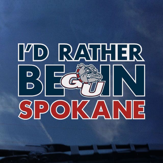 Gonzaga University Bulldogs Decal