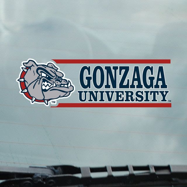 Gonzaga University Bulldogs Cling Decal