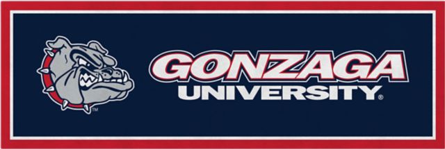 Gonzaga University Bulldogs 12 x 36 Banner