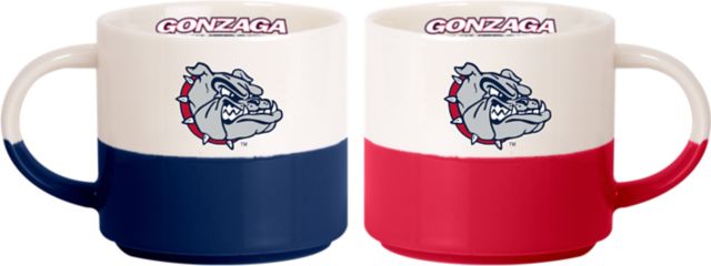 Gonzaga University 15 oz. Stackable Mug Set